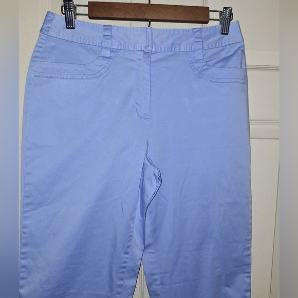 Talbots Blue Straight Leg Pants - Picture 1 of 5